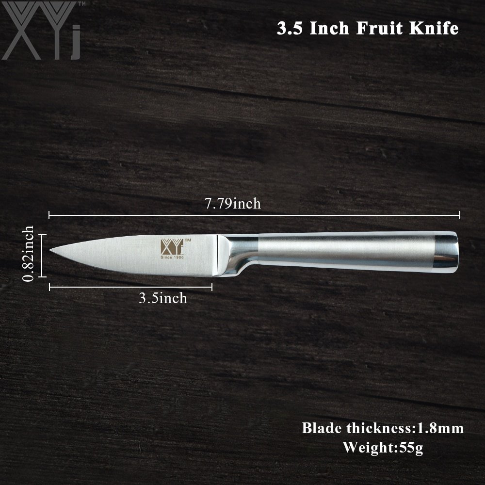 XYj Japanese Style Stainless Steel Kitchen Knife Paring Utility Santoku Bread Chef Slicing knife High Carbon Steel Cooking Knive - Image 4