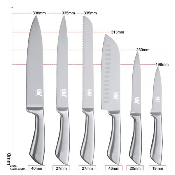 XYj Kitchen Stainless Steel Knives Accessories Paring Utility Santoku Chef Slicing Bread Stainless Steel Knives New Arrival 2019 - Image 3