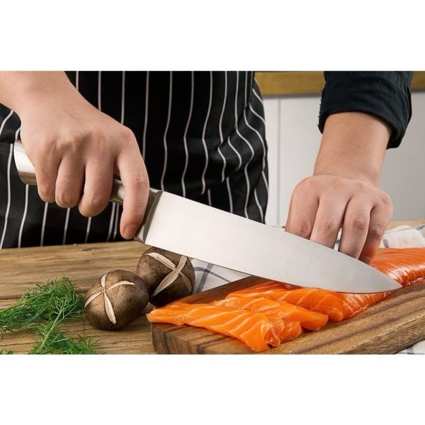 XYj Kitchen Stainless Steel Knives Accessories Paring Utility Santoku Chef Slicing Bread Stainless Steel Knives New Arrival 2019 - Image 5
