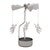 Xmas Deer Rotating Spinning Carrousel Tea Light Candle Holder Center Candlestick Party Decor - Image 2