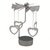 Xmas Deer Rotating Spinning Carrousel Tea Light Candle Holder Center Candlestick Party Decor - Image 4