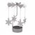 Xmas Deer Rotating Spinning Carrousel Tea Light Candle Holder Center Candlestick Party Decor - Image 5