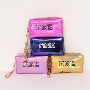 eTya Fashion Waterproof Laser Cosmetic Bags Women Neceser Make Up Bag PVC Pouch Wash Toiletry Bag Travel Organizer Case