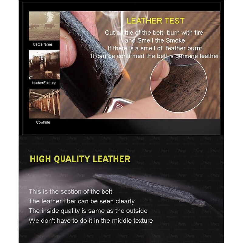 leather strap male automatic buckle belts for men authentic girdle trend men's belts ceinture Fashion designer women jean belt - Image 6