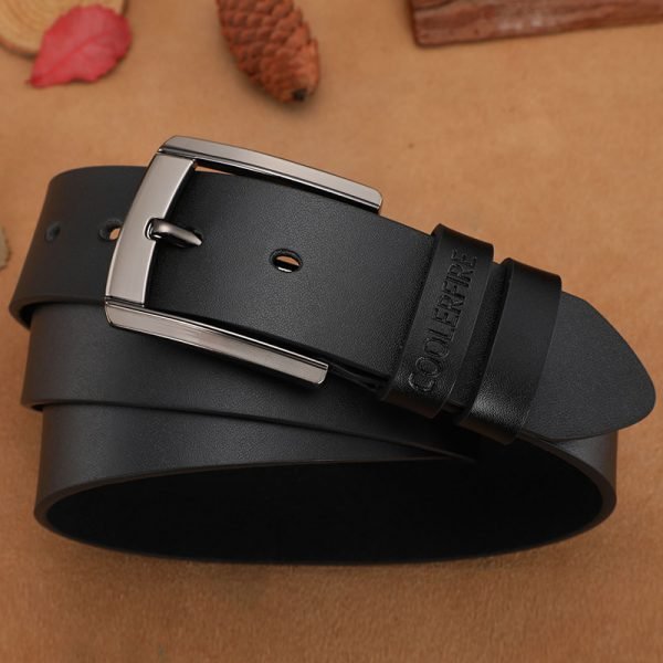 men high quality genuine leather belt luxury designer belts men cowskin fashion Strap male Jeans for man cowboy free shipping - Image 5