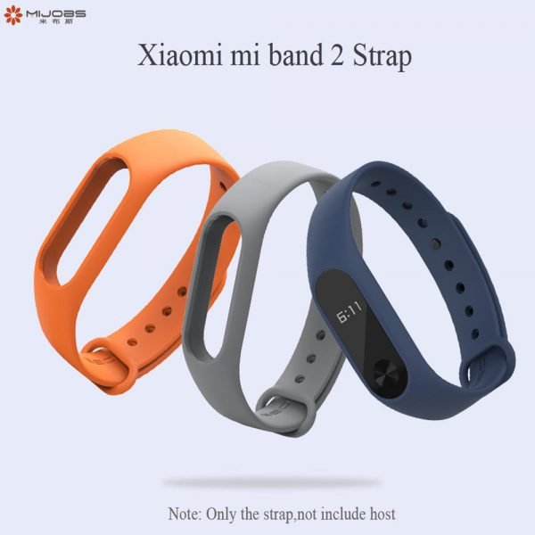 mi band 2 Strap Bracelet Accessories Pulseira Miband 2 Replacement Silicone Wriststrap Smart Wrist for Xiaomi Mi Band 2 Strap - Image 2