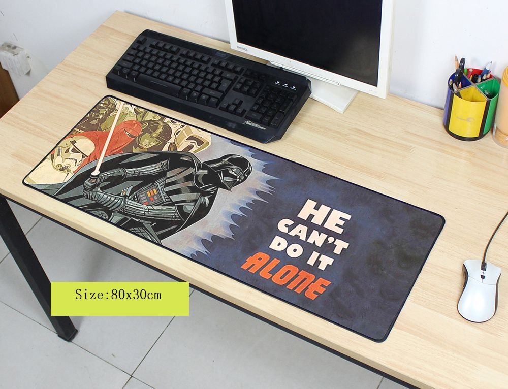 star wars mouse pad Fashion mouse mat laptop padmouse notbook computer 800x300x2mm gaming mousepad HD pattern gamer play mats - Image 3