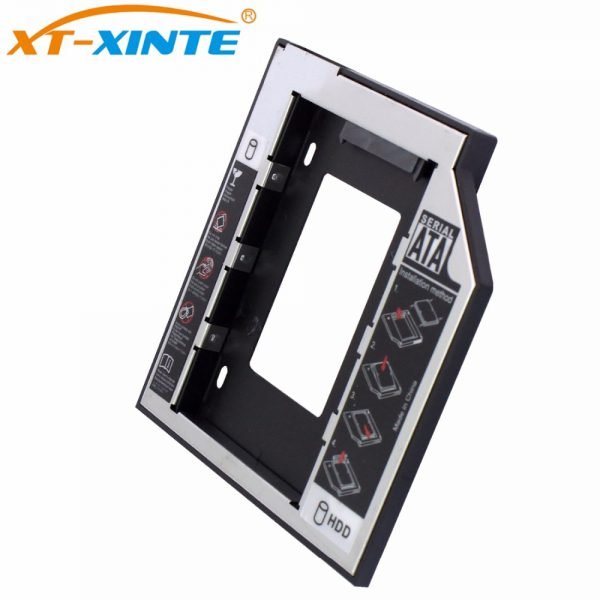12.7m SSD Adapter SATA 3.0 HDD Hard Disk Drive CD-ROM Bracket 2.5" Laptop HDD Caddy Adapter Internal Enclosure for Computer PC - Image 2