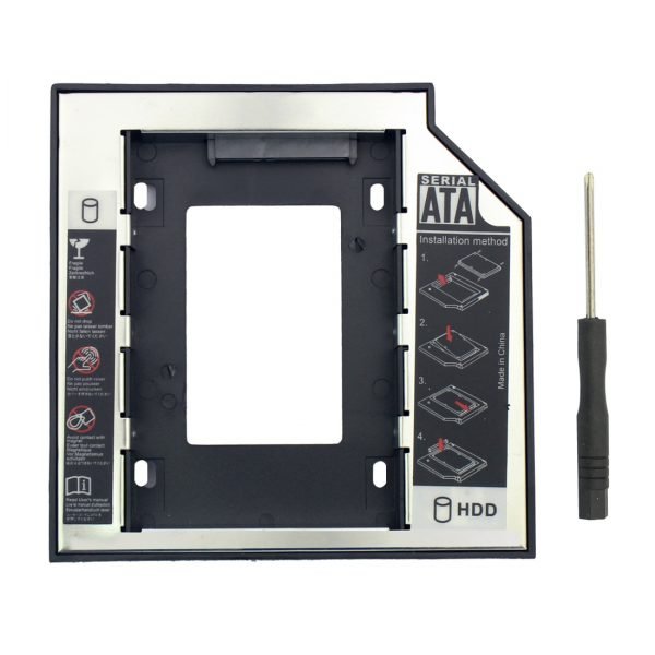 12.7m SSD Adapter SATA 3.0 HDD Hard Disk Drive CD-ROM Bracket 2.5" Laptop HDD Caddy Adapter Internal Enclosure for Computer PC - Image 6