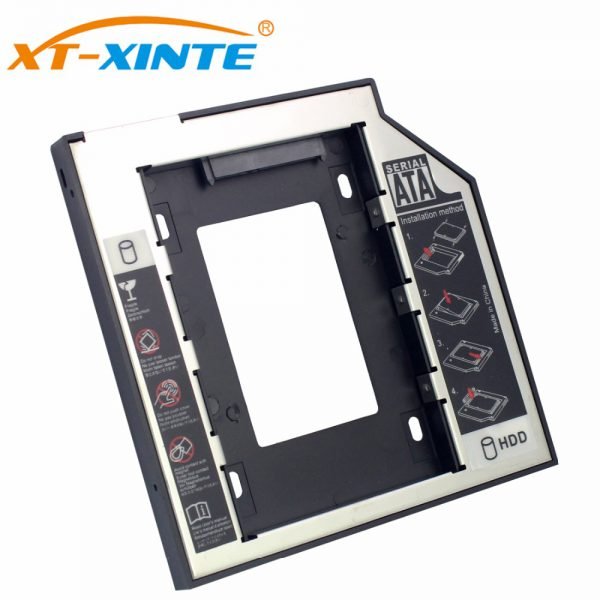 12.7m SSD Adapter SATA 3.0 HDD Hard Disk Drive CD-ROM Bracket 2.5" Laptop HDD Caddy Adapter Internal Enclosure for Computer PC