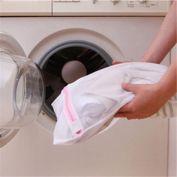 15 sizes Zippered Foldable Nylon Laundry Bag Bra Socks Underwear Clothes Washing Machine Protection Net Mesh Bags - Image 3