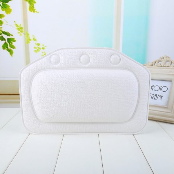 21*31cm SPA Bath Pillow Home Bathtub Pillow PVC Neck Bathtub Cushion Soft Headrest Suction Cup Bathtub Pillow Accessories A25 - Image 3