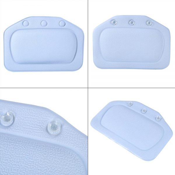 21*31cm SPA Bath Pillow Home Bathtub Pillow PVC Neck Bathtub Cushion Soft Headrest Suction Cup Bathtub Pillow Accessories A25 - Image 5