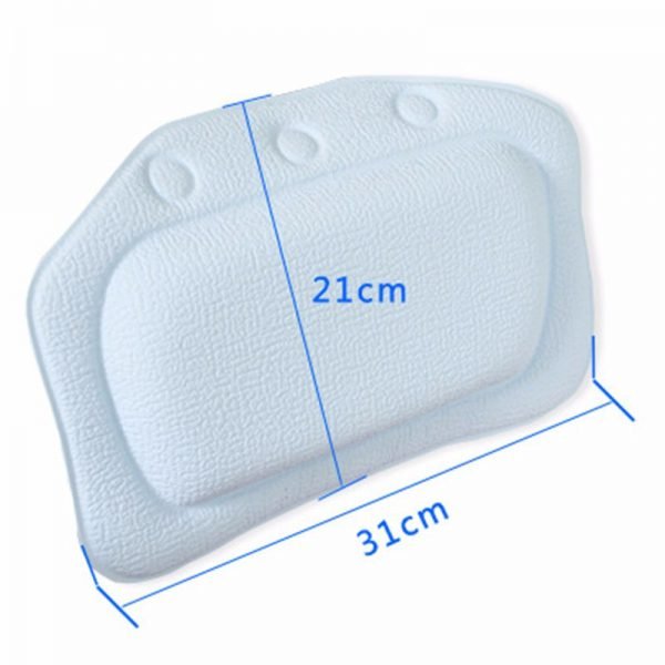 21*31cm SPA Bath Pillow Home Bathtub Pillow PVC Neck Bathtub Cushion Soft Headrest Suction Cup Bathtub Pillow Accessories A25 - Image 6