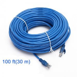 30M UTP Network LAN Cable CAT5 CAT5E RJ45 Male To Male Ethernet Cable Internet Wire Cord Patch Lead for Computer PC Laptop