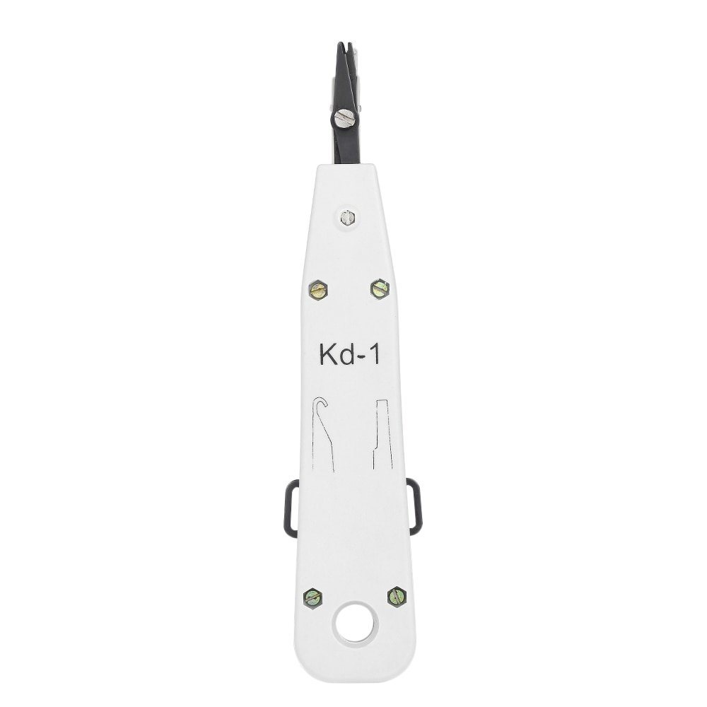 4-in-1 Network Computer Maintenance Repair Tools Kit RJ45 RJ11 Cable Tester Crimper Wire Stripper Punch Down Impact Tool Set Bag - Image 4
