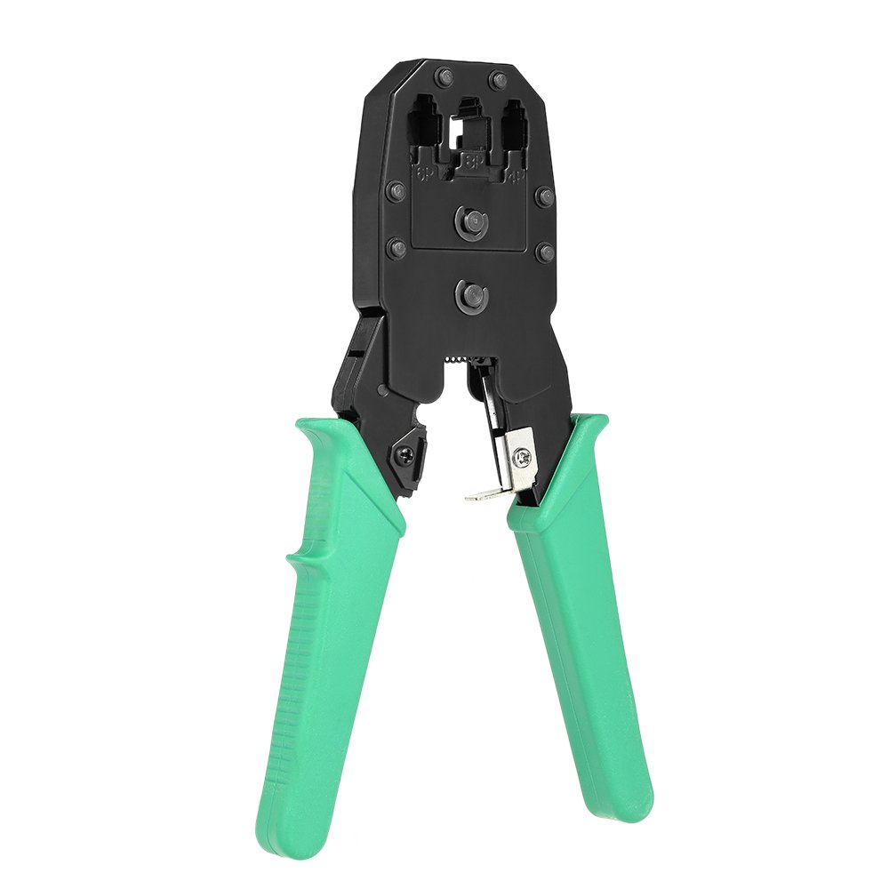 4-in-1 Network Computer Maintenance Repair Tools Kit RJ45 RJ11 Cable Tester Crimper Wire Stripper Punch Down Impact Tool Set Bag - Image 5