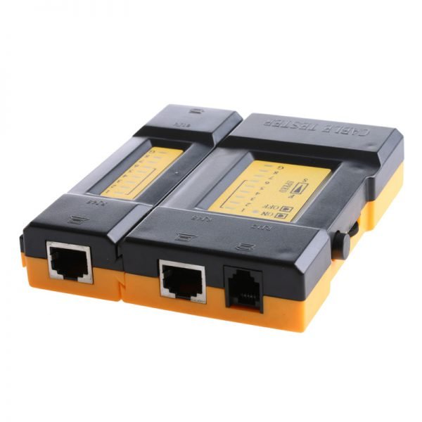 468VR Speed Compute Network Cable Tester RJ45 + RJ11 Lan Wire Ethernet New - Image 3