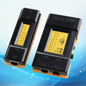 468VR Speed Compute Network Cable Tester RJ45 + RJ11 Lan Wire Ethernet New