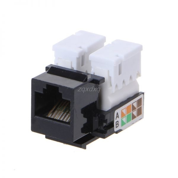 5pcs CAT5E UTP network module Tool-free RJ45 connector Information socket Computer Outlet cable adapter Keystone Jack FOR AMP - Image 6