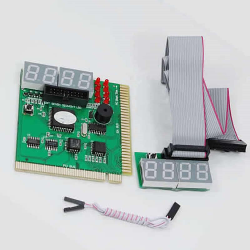 9cm*8.2cm Computer Analysis PCI POST Card LCD Display Motherboard LED 4 Digit Diagnostic Test PC Analyzer For PC Laptop Desktop - Image 2