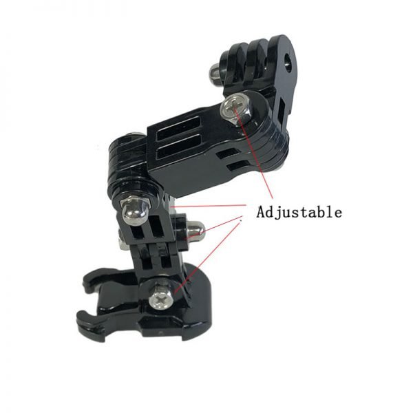 Adjustable Helmet Curved Adhesive Side Mount for xiaomi yi 4K GoPro HD Hero 4 5 6 7 Sjcam Sj4000 EKEN action Camera Accessories - Image 5