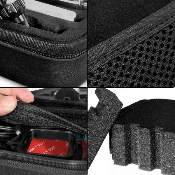 Andoer Portable Action Camera Case Protective Case for GoPro Hero Sport Camera Accessory Anti-shock Storage Bag - Image 2