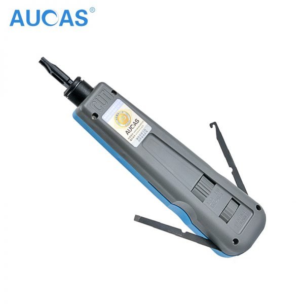 Aucas Network Cable impact krone tool module block insertion punch down tool 110 type patch panel hookup Computer tool - Image 2