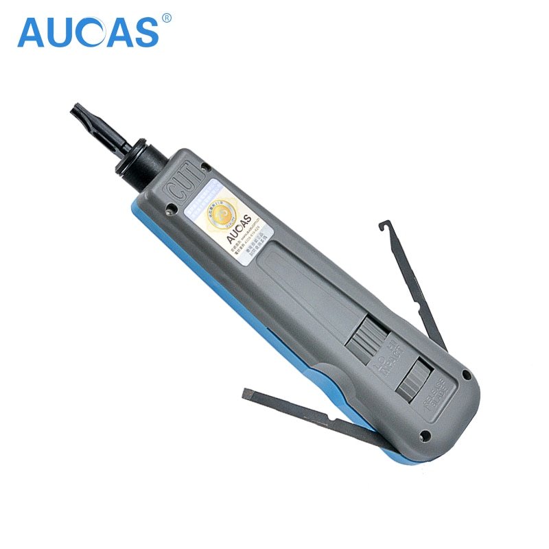 Aucas Network Cable impact krone tool module block insertion punch down tool 110 type patch panel hookup Computer tool - Image 2