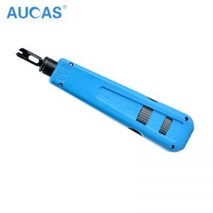 Aucas Network Cable impact krone tool module block insertion punch down tool 110 type patch panel hookup Computer tool