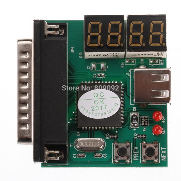 Computer 4-Digit Laptop PC Motherboard USB& PCI Analyser Diagnostic Test Post Card Tester for Notebook Laptop - Image 2
