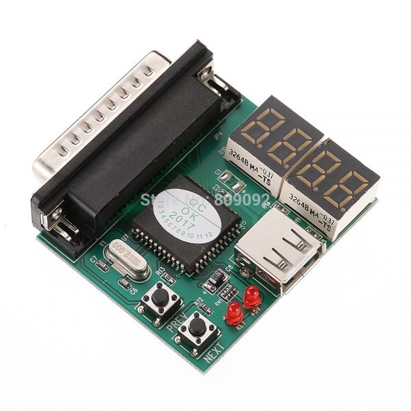 Computer 4-Digit Laptop PC Motherboard USB& PCI Analyser Diagnostic Test Post Card Tester for Notebook Laptop - Image 6