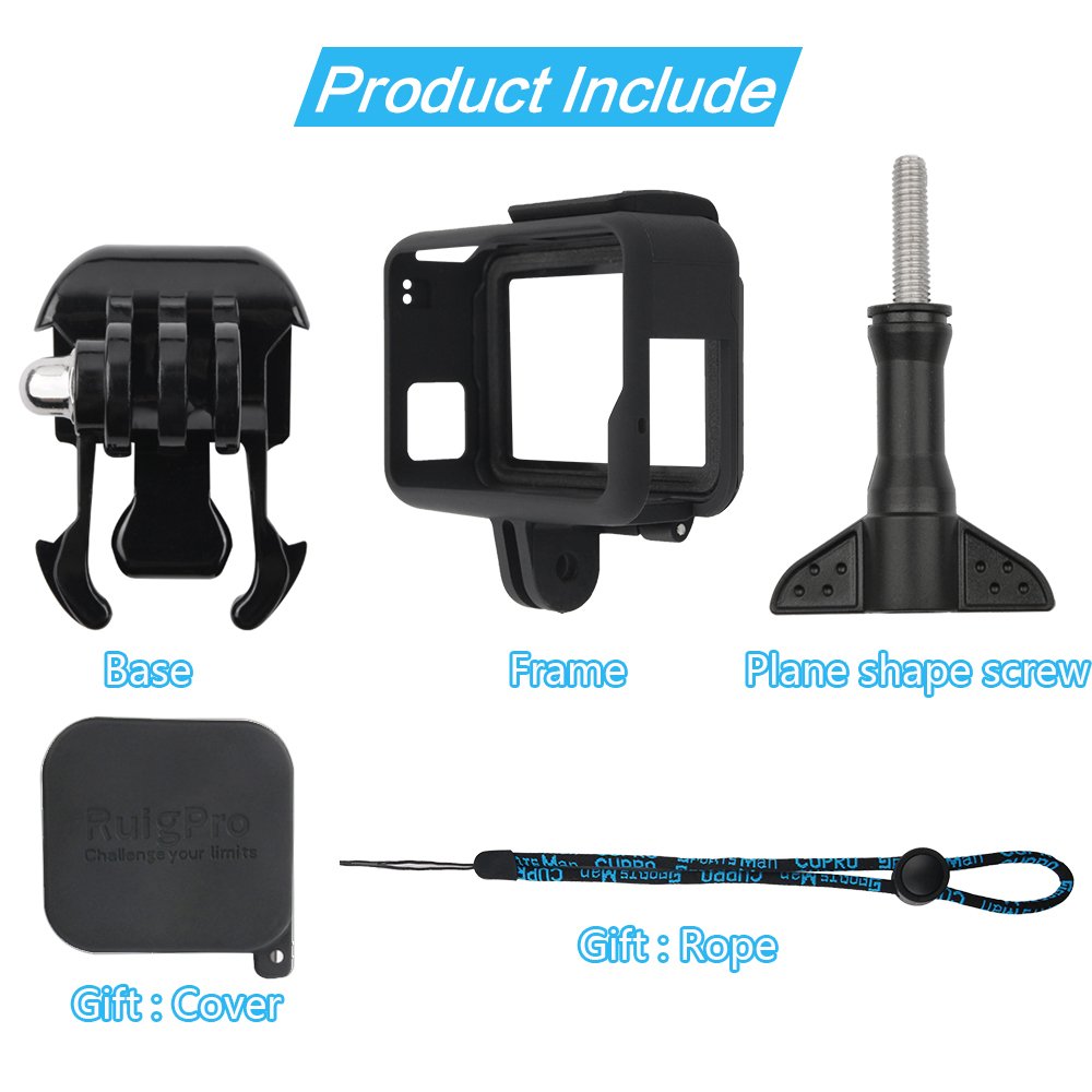 For GoPro Accessories GoPro Hero 7 6 5 Protective Frame Case Camcorder Housing Case For GoPro Hero5 6Black Action Camera - Image 6