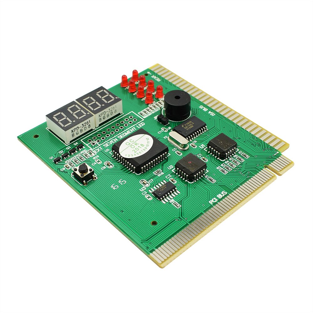 High Quality 4 Digit Display Analyzer Computer LCD Diagnostic Card Motherboard Post Tester PC Analysis PCI Card Networking Tools - Image 2