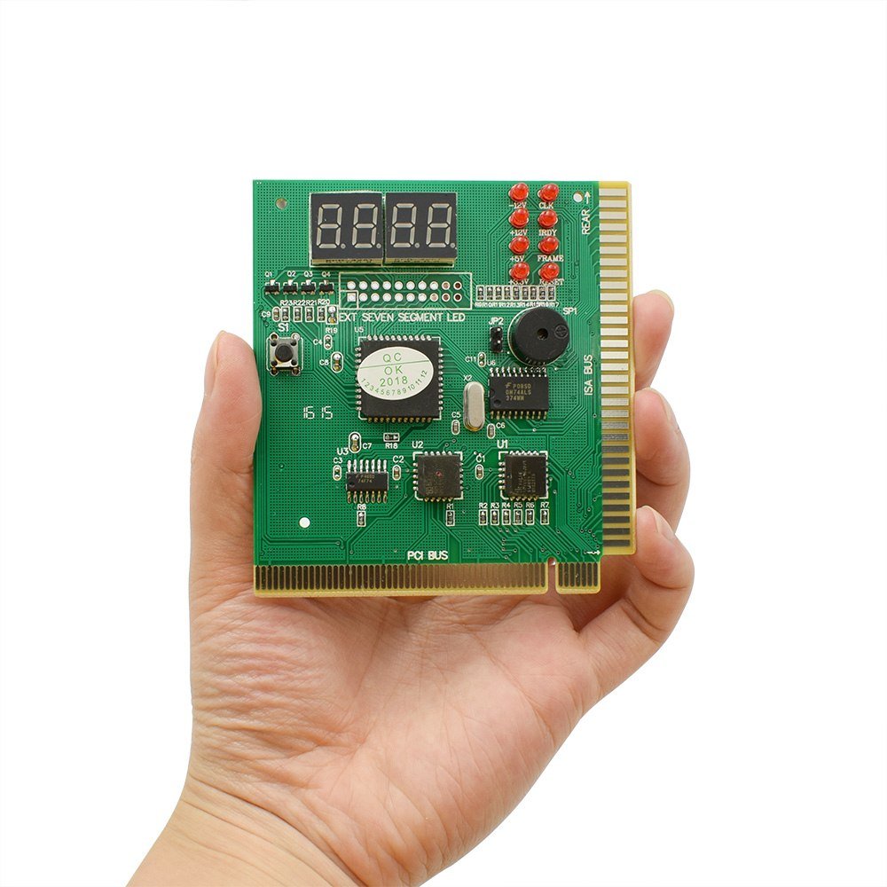 High Quality 4 Digit Display Analyzer Computer LCD Diagnostic Card Motherboard Post Tester PC Analysis PCI Card Networking Tools - Image 5