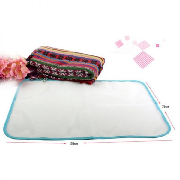 High Temperature Ironing Cloth Ironing Pad Household Protective Insulation Against Pressing Pad Boards Mesh Cloth Random Colors - Image 5