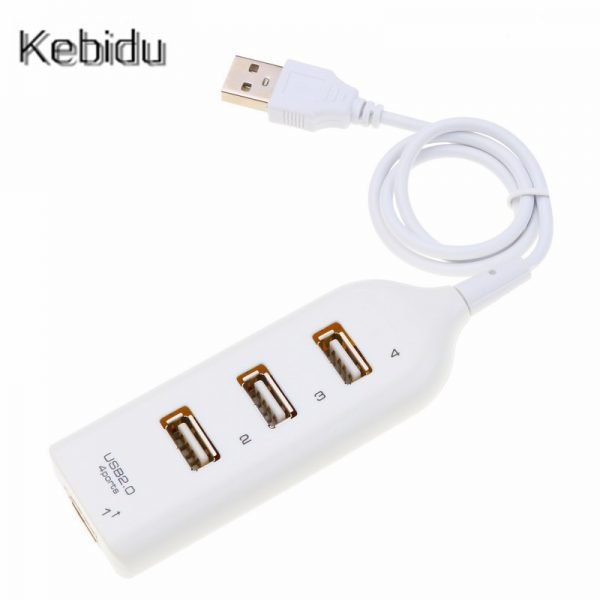 Hub Adapter USB Hub Mini USB 2.0 Hi-Speed 4-Port Splitter For PC Laptop Notebook Receiver Computer Peripherals Accessories - Image 2