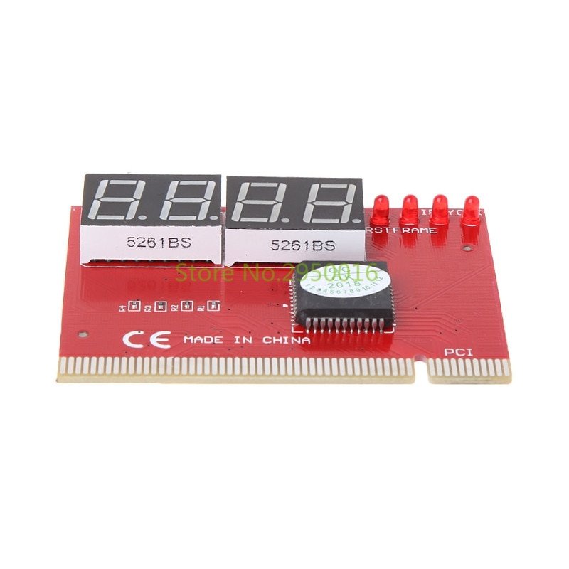 New Computer Analysis PCI POST Card Motherboard LED 4-Digit Diagnostic Test PC Analyzer Network Repair Tool Kit C26 - Image 6