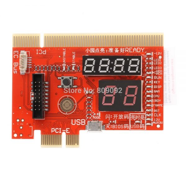 PCI/PCIE/MiniPCIE/LPC/EC Motherboard Diagnostic Computer Analyzer LCD Tester Card For PC Notebook - Image 4