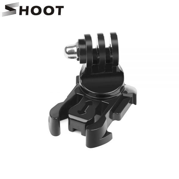 SHOOT 360 Degree Rotate Quick Release Buckle Vertical Surface J-Hook Mount for GoPro Hero 6 5 7 Sjcam Yi 4K Eken Action Camera