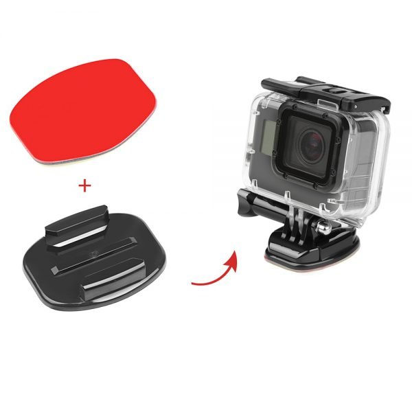 SHOOT Flat Curved Base Mount and Adhesive Stickers Mount for GoPro Hero 7 5 6 Xiaomi Yi 4K Sjcam Sj4000 Go Pro Hero 6 Accessory - Image 5