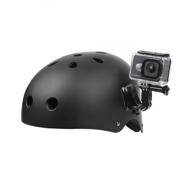 SHOOT Front Side Helmet Accessories Set J-shaped Buckle Base Support Mount for GoPro Hero 5 6 7 4 Xiaomi Yi 4K SJCAM Go Pro Kits - Image 6