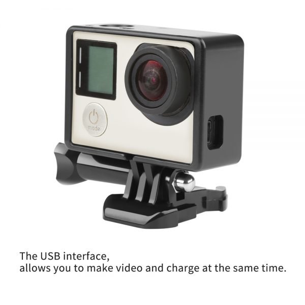 SHOOT Standard Protective Border Frame for Gopro Hero 4 3+ Black 3 Camera Case Protector Mount For Go Pro 3+ 4 Camera Accessory - Image 4
