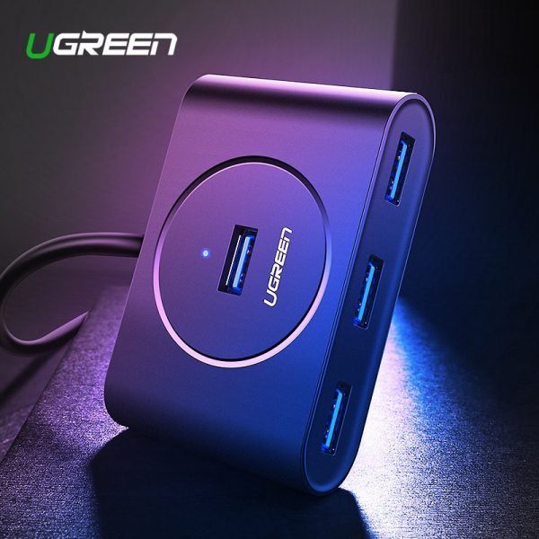 Ugreen USB HUB 3.0 External 4 Port USB Splitter with Micro USB Power Port for iMac Computer Laptop Accessories HUB USB 3.0