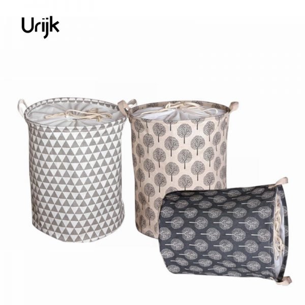 Urijk Laundry Basket Bag Clothes Organizer Home Sundries Picnic Basket Toy Storage Basket Laundry Kitchen Hamper Cesto Wasmand