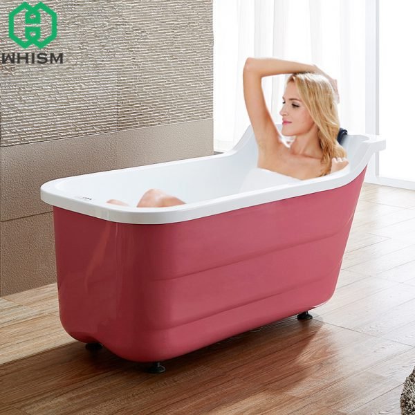 WHISM SPA Bath Pillow Non-slip Bathtub Pillow Soft Headrest Waterproof PU Bath Pillows with Suction Cups Bathroom Accessories - Image 2