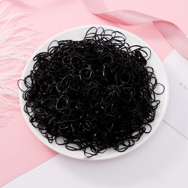 1000PCS/Lot Disposable Gum For Hair Children TPU Rubber Bands Ponytail Holder Elastic Hair Band Girls Scrunchie Hair Accessories - Image 4