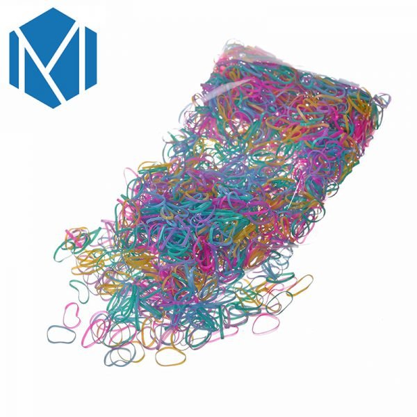 2000/600pcs/bag Child Baby Gum for Hair TPU Disposable Elastics Hair Bands Girls Ponytail Holder Rubber Bands Hair Accessories - Image 4