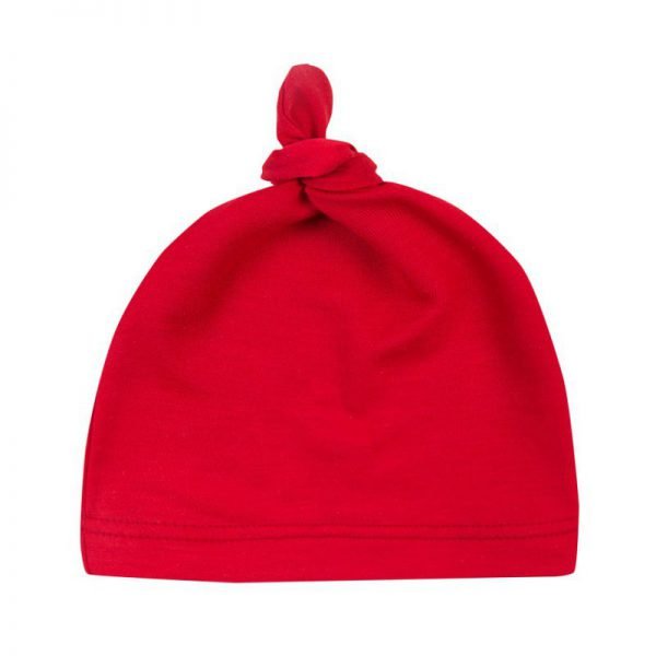 2019 Cotton Newborn Baby Knot Beanies Girls Sleep Caps - Image 3