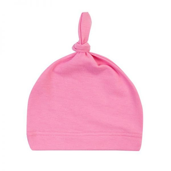 2019 Cotton Newborn Baby Knot Beanies Girls Sleep Caps - Image 5